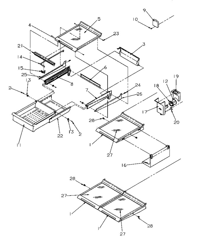 Diagram for TR525SW (BOM: P1182801W W)