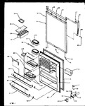 Diagram for 12 - Ref Door