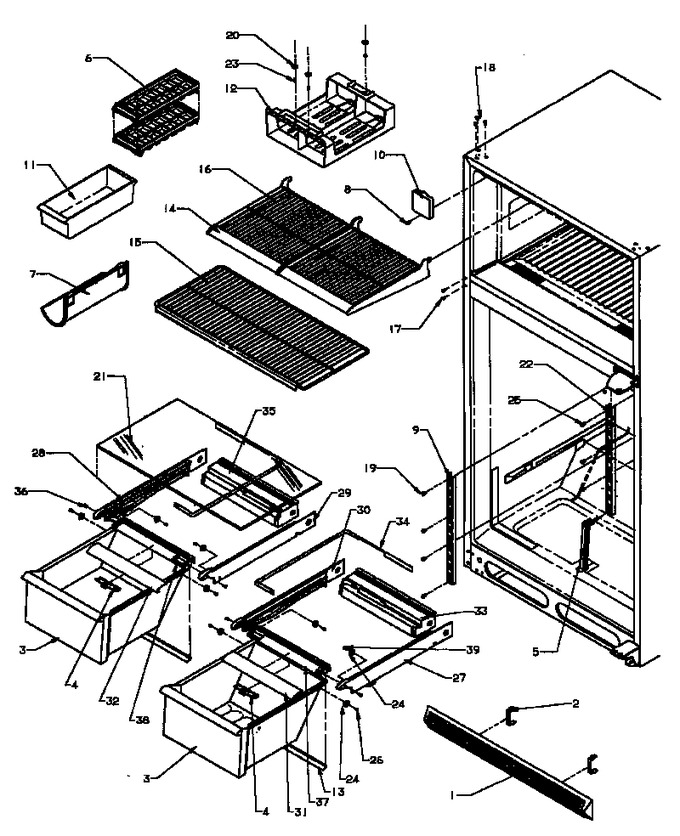 Diagram for TS18R2G (BOM: P1181803W G)