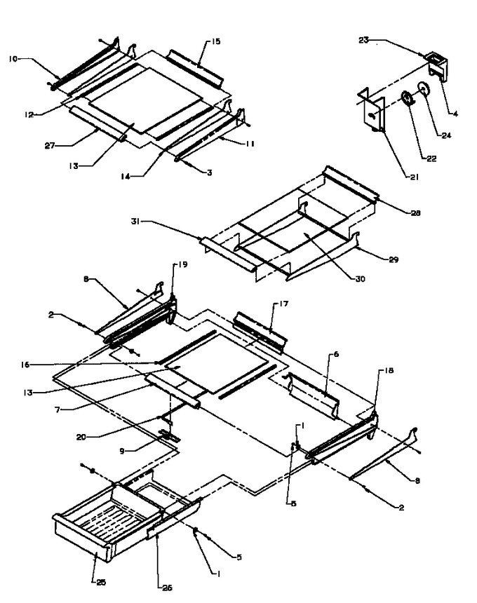 Diagram for TX21R3W (BOM: P1181502W W)