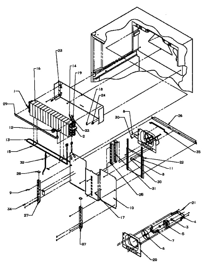 Diagram for TX21R3W (BOM: P1181502W W)