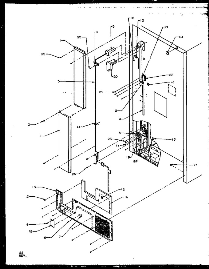 Diagram for TXI22RE (BOM: P1168008W E)