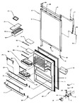 Diagram for 11 - Ref Door