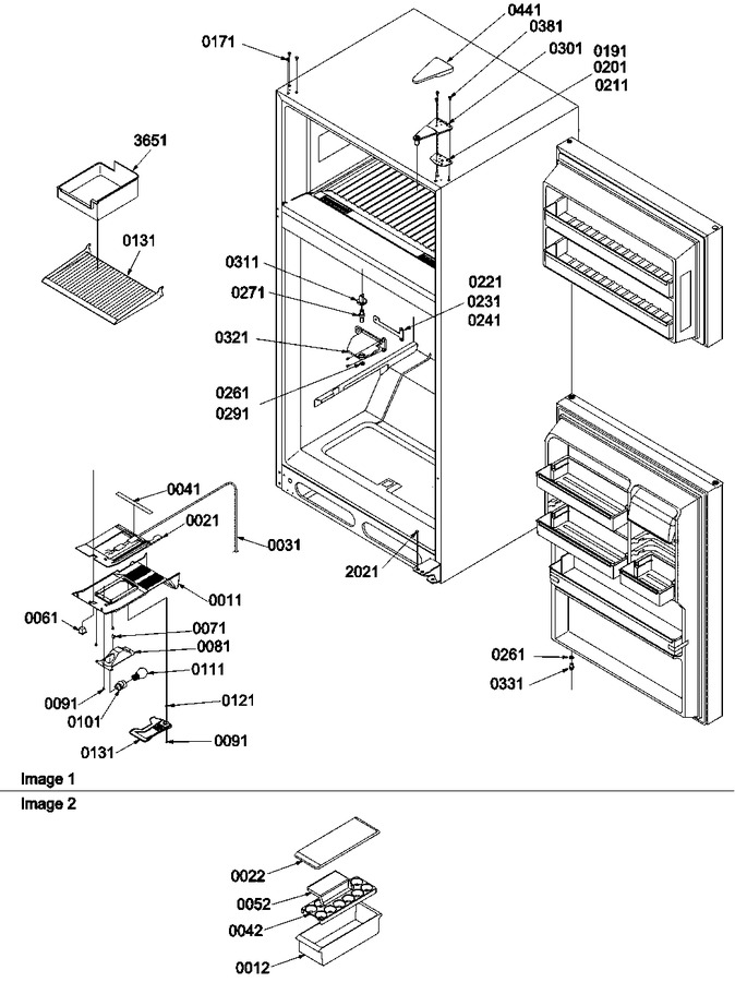 Diagram for TSI25VL (BOM: P1308102W L)