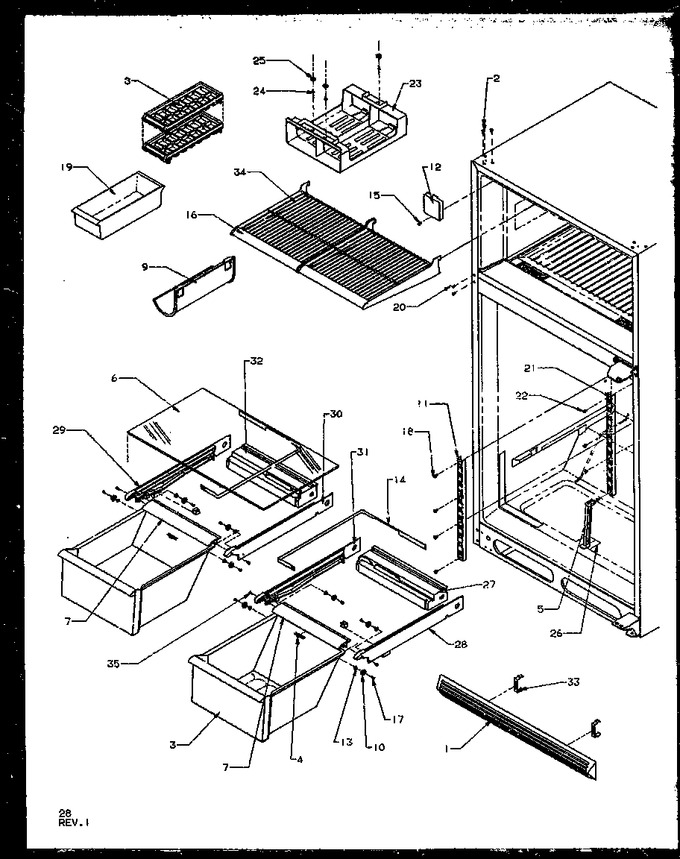 Diagram for TX19RW (BOM: P1158504W W)