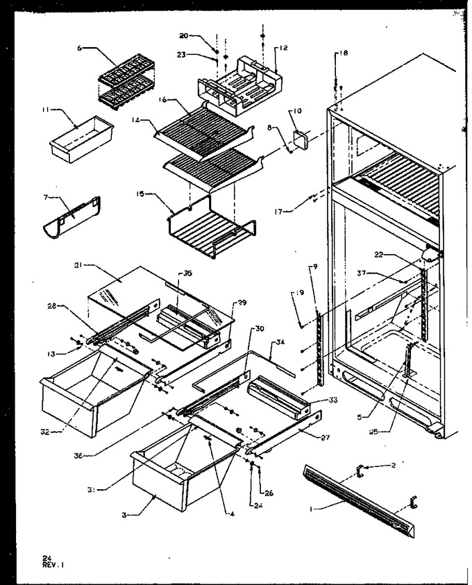 Diagram for TXI21RW (BOM: P1168006W W)