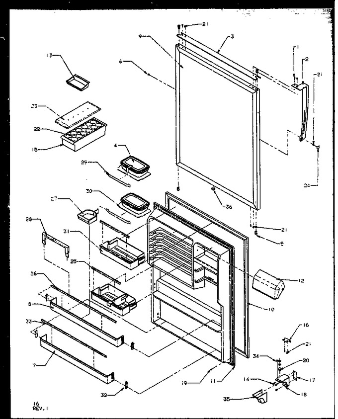 Diagram for TX21RE (BOM: P1157605W E)