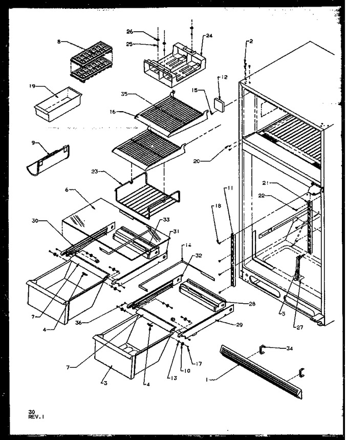 Diagram for TXI22RE (BOM: P1168008W E)