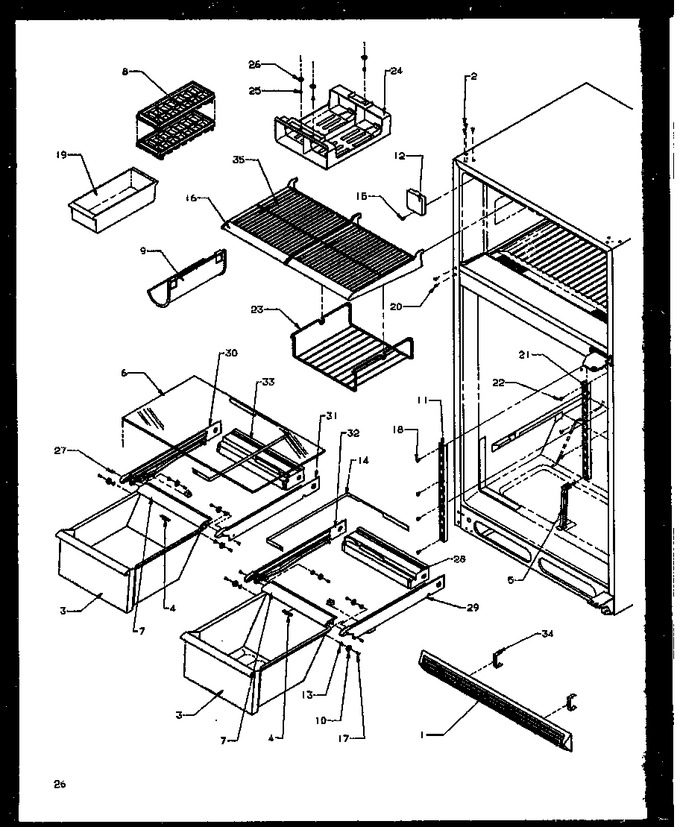 Diagram for TZ19R2E (BOM: P1158505W E)