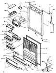 Diagram for 10 - Ref Door Assy