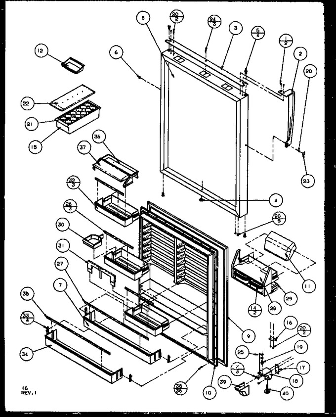 Diagram for TZ19RL (BOM: P1158501W L)