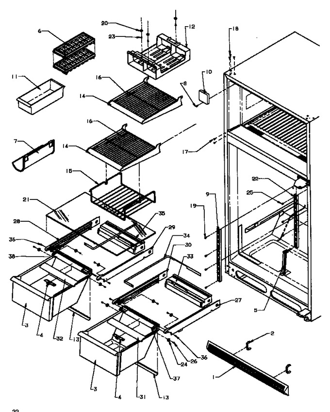 Diagram for TZ21R2G (BOM: P1181501W G)