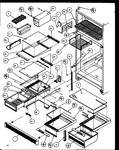 Diagram for 03 - Cabinet Shelving (white