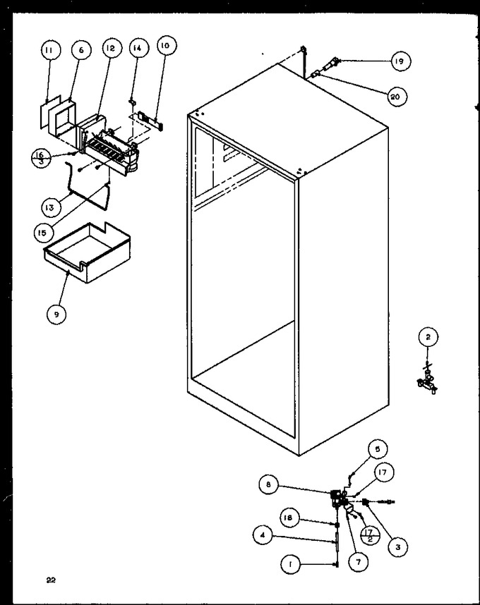 Diagram for TZI23QW (BOM: P1114905W W)