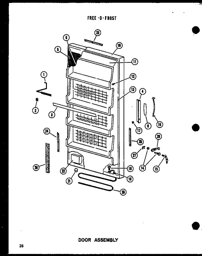 Diagram for UF16K-AG (BOM: P6025040W G)