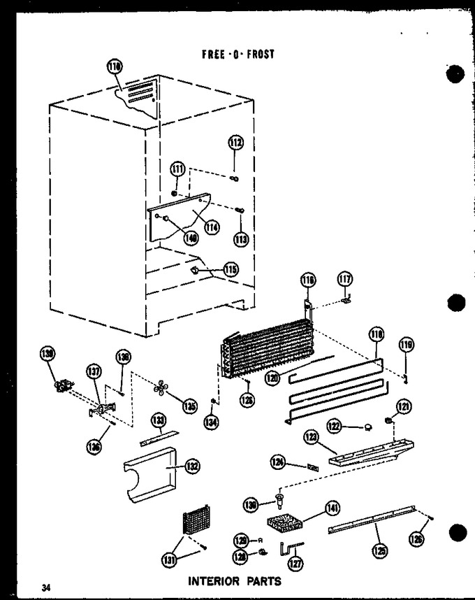 Diagram for UF16K-AG (BOM: P6025040W G)