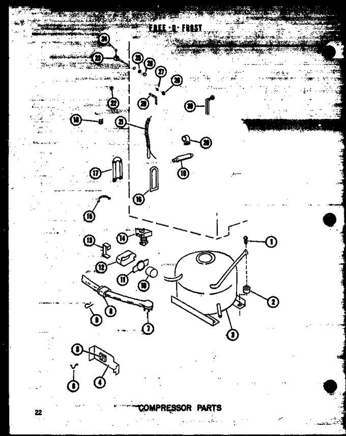 Diagram for UF22B-L (BOM: P6034551W L)