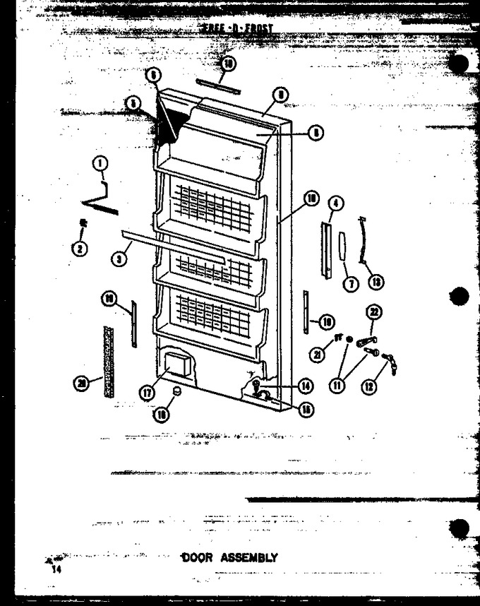 Diagram for UF22B-C (BOM: P6034551W C)