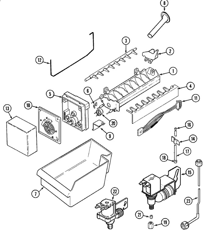 Diagram for UKI1000AGX