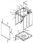 Diagram for 04 - Front Panel, Cabinet And Base