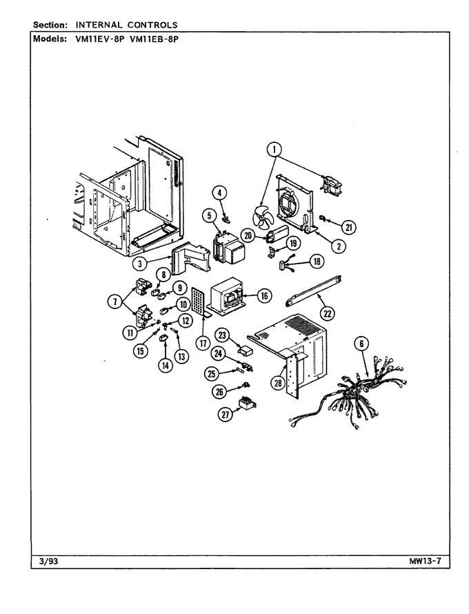 Diagram for VM11EB-8P