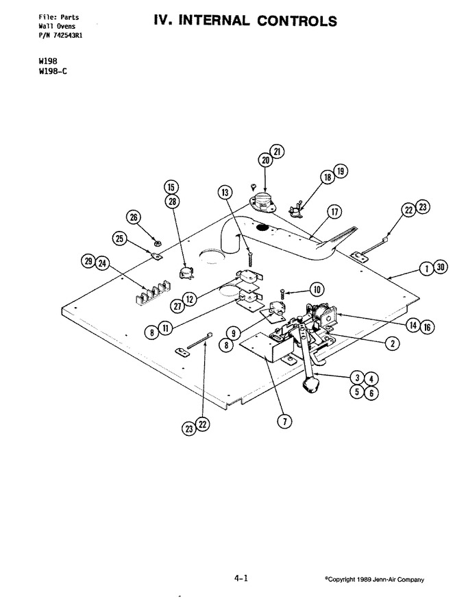 Diagram for W198W