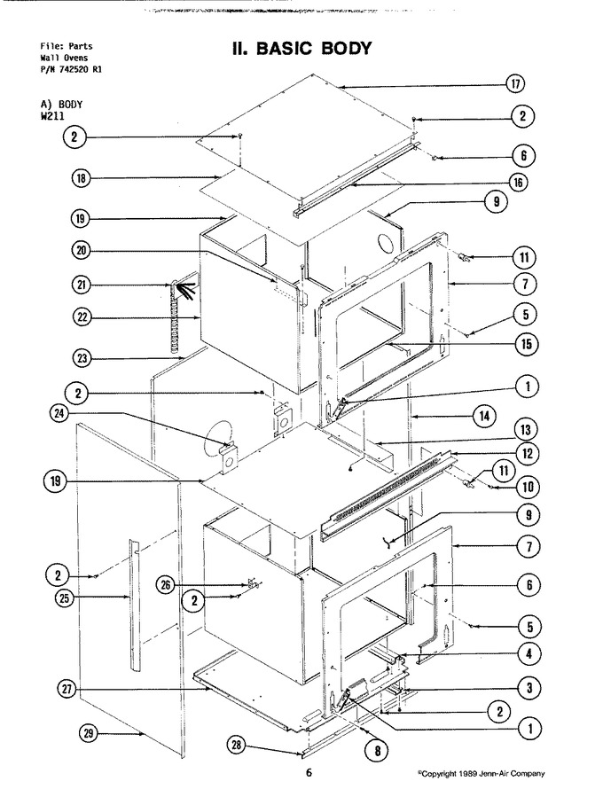 Diagram for W211