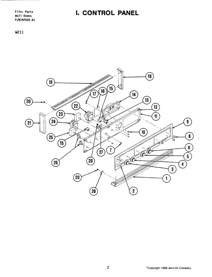 Diagram for W211