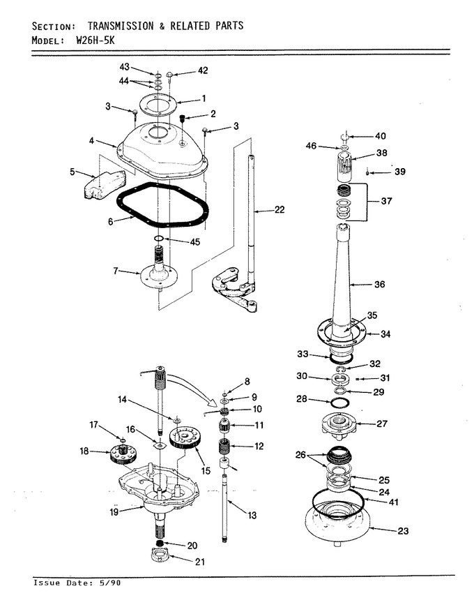 Diagram for W26HY5K