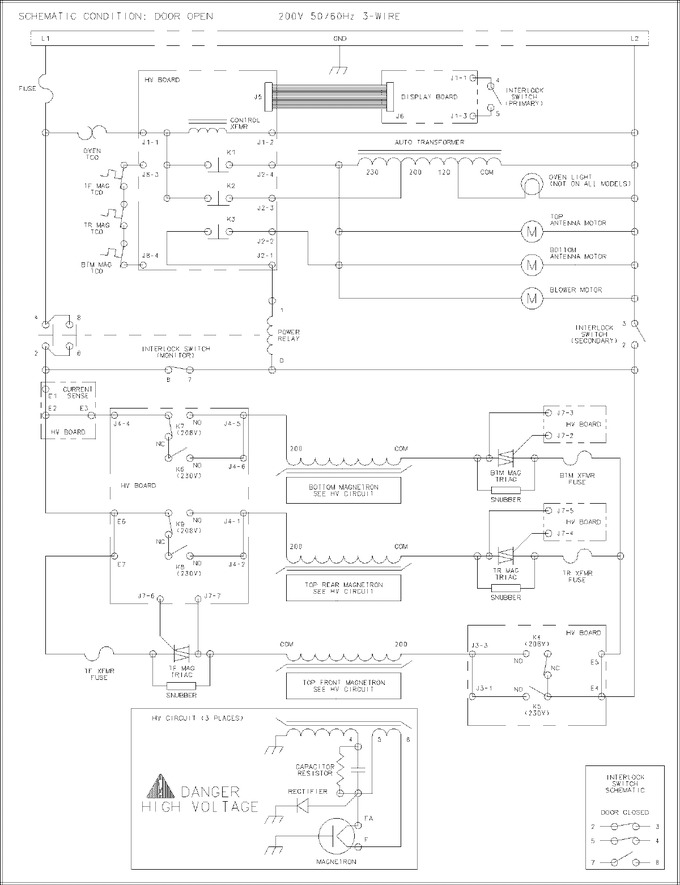 Diagram for WDYRC26J2 (BOM: P1331409M)