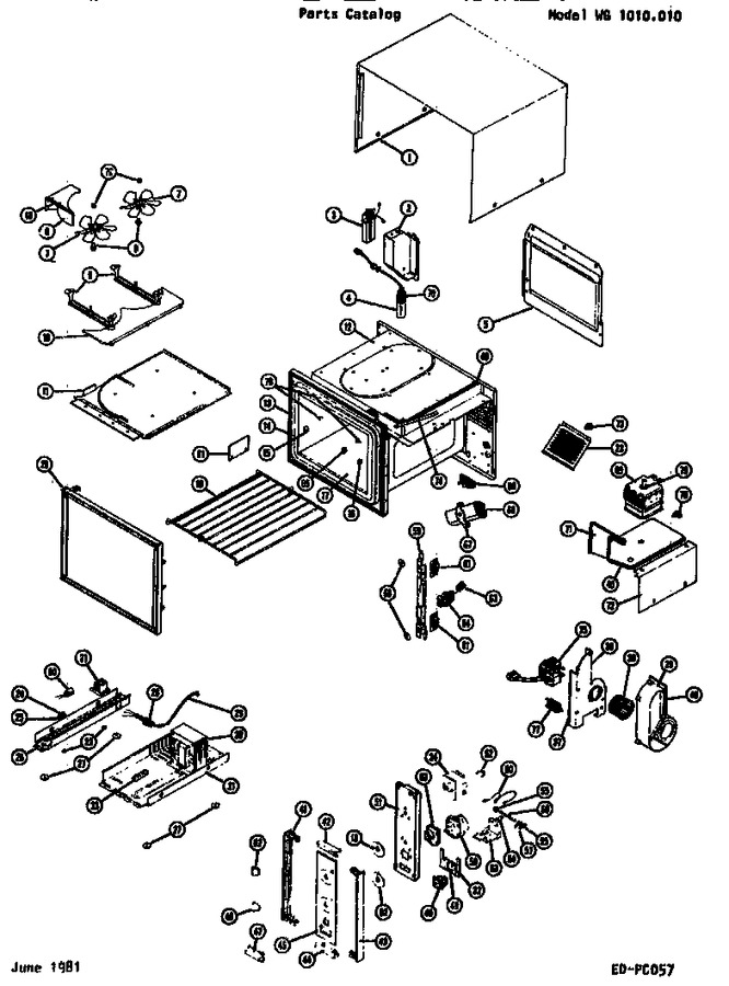 Diagram for WG1010.010 (BOM: WG1010.01 0)