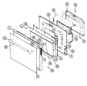 Diagram for 07 - Door (lower)