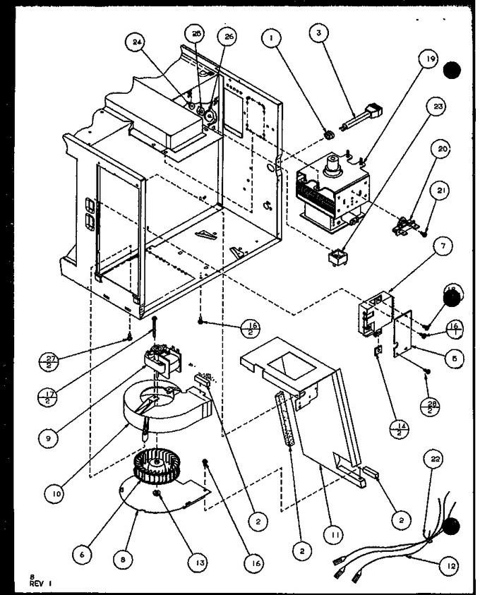 Diagram for WM715 (BOM: P7766534M)