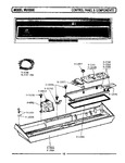 Diagram for 02 - Control Panel & Components (wu1000)