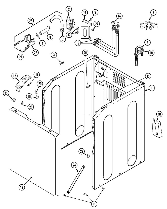 Diagram for XAV13PRBWW