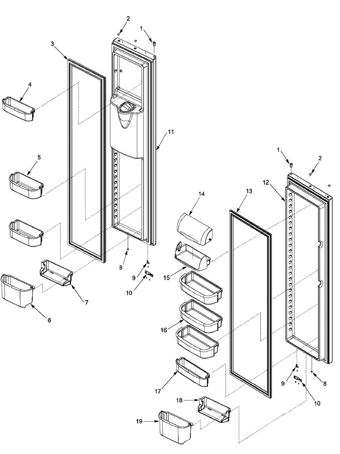 Diagram for XRSR465BW (BOM: PXRSR465BW0)