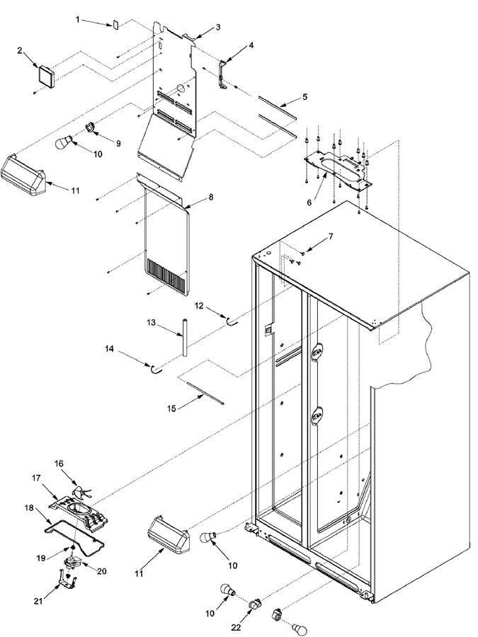 Diagram for XRSS204BW (BOM: PXRSS204BW0)