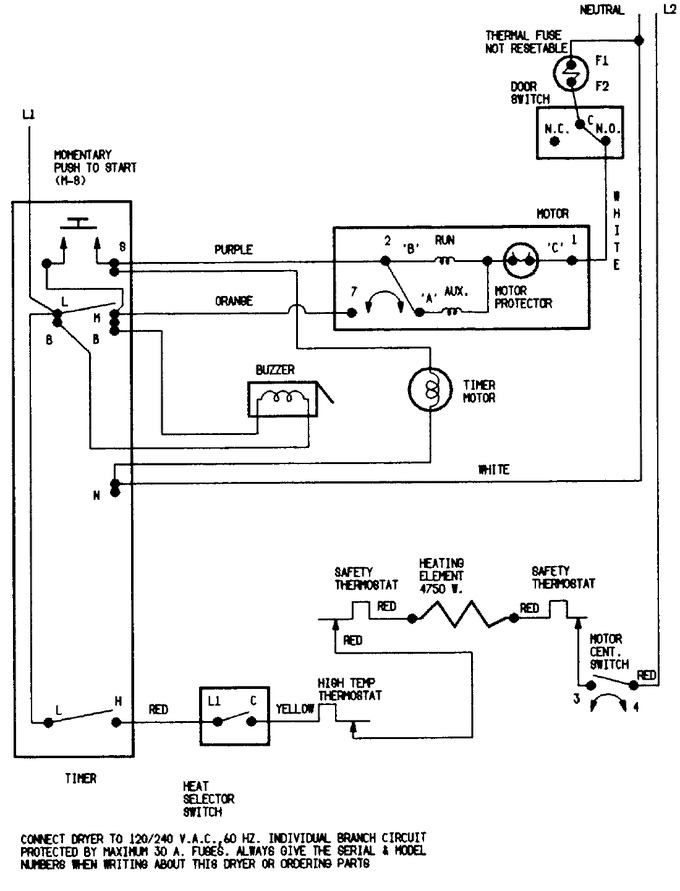 Diagram for YE204KWC