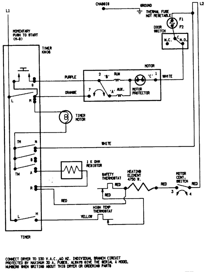 Diagram for YE205KKW