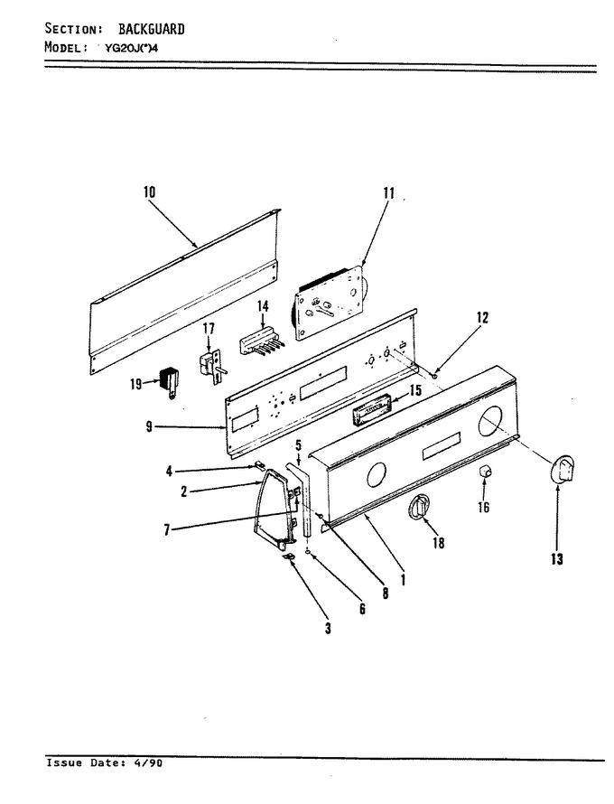 Diagram for YG20JA4