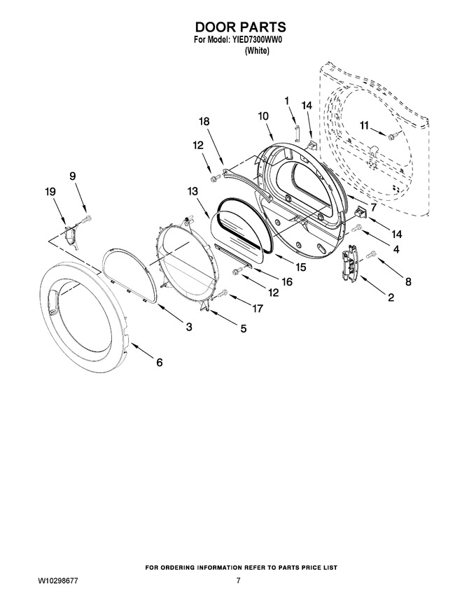 Diagram for YIED7300WW0