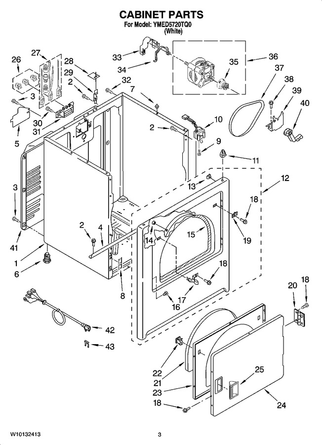 Diagram for YMED5720TQ0