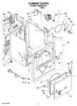 Diagram for 02 - Cabinet Parts