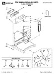 Diagram for 01 - Top And Console Parts