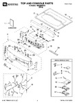 Diagram for 01 - Top And Console Parts