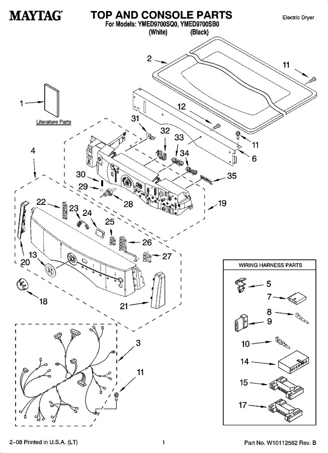 Diagram for YMED9700SB0