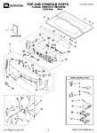 Diagram for 01 - Top And Console Parts