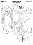 Diagram for 01 - Cabinet Parts