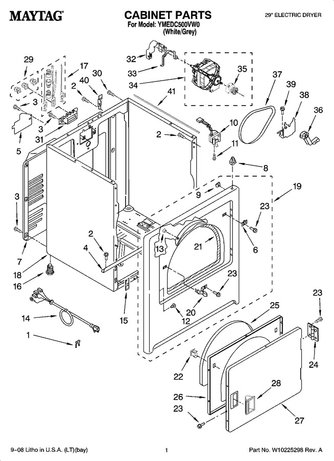 Diagram for YMEDC500VW0