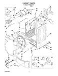 Diagram for 02 - Cabinet Parts